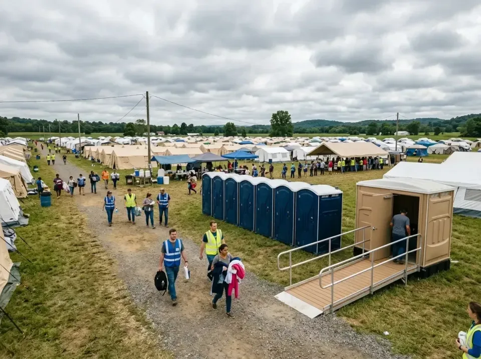 disaster-relief-camp-restrooms-010 — frequently asked questions, Dumpster & Portable Bathrooms Rental in Dumbarton, VA